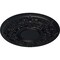 Ekena Millwork Jackson Ceiling Medallion (Fits Canopies up to 13 1/2"), Hnd-Painted Steel Gray, 32 3/4"OD x 2 1/2"P CM32JASGS - alternate 3